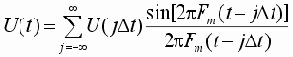 Dt=1/2Fm ,